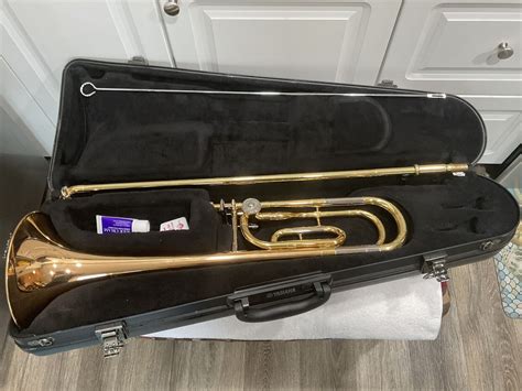 yamaha ysl 448g trombone.